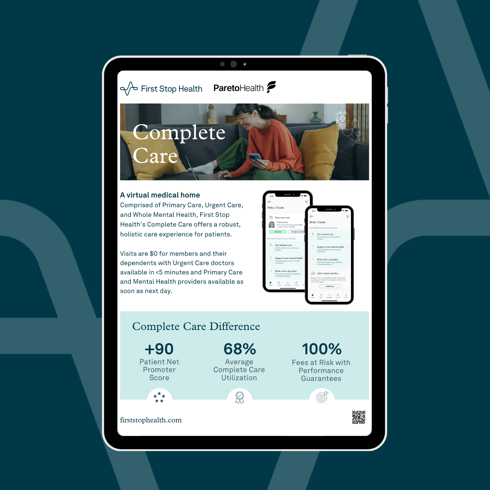 Pareto Complete Care Cover