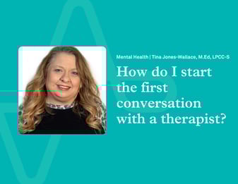 How do I start the first conversation with a therapist? Image